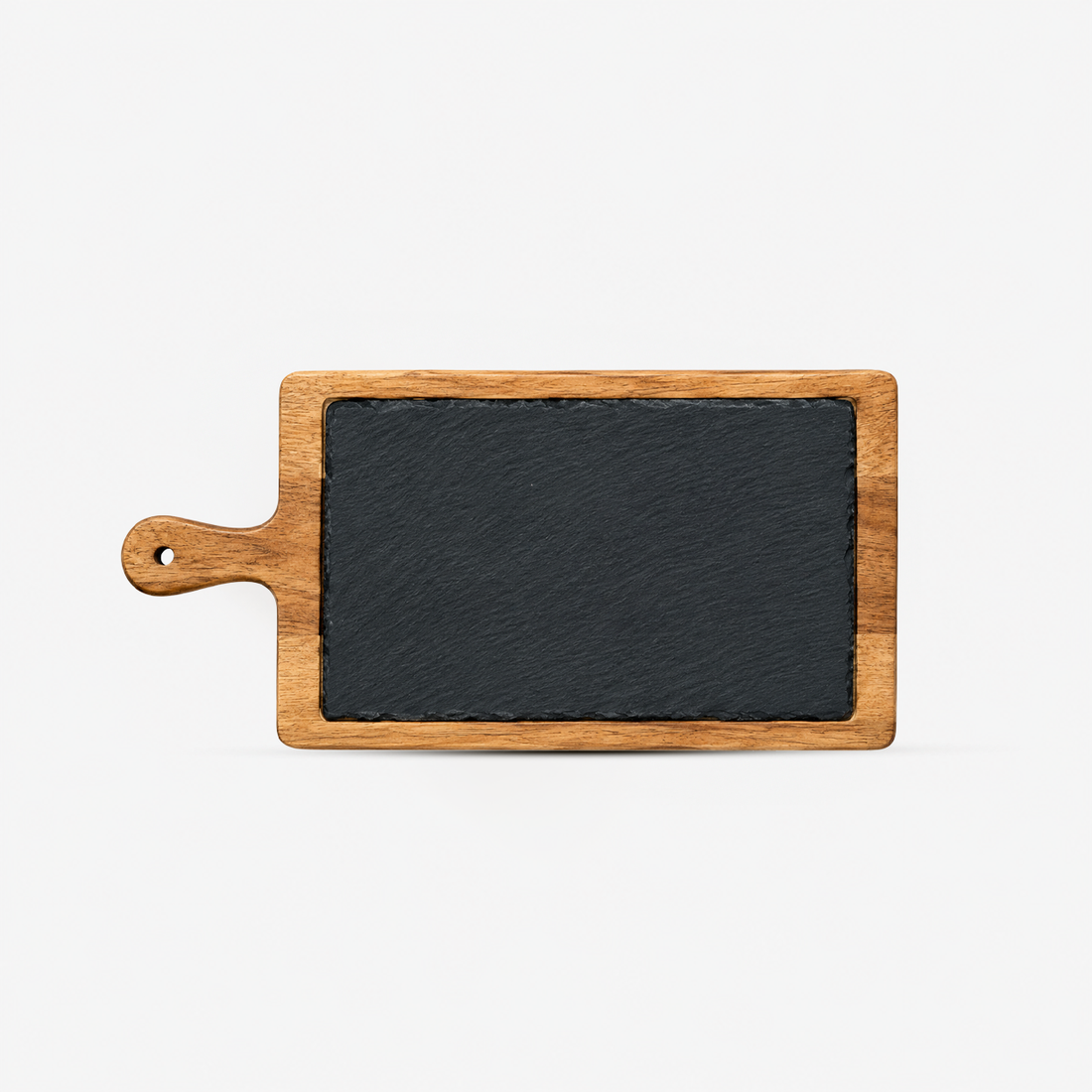 Kaya Wooden/Slate stone platter