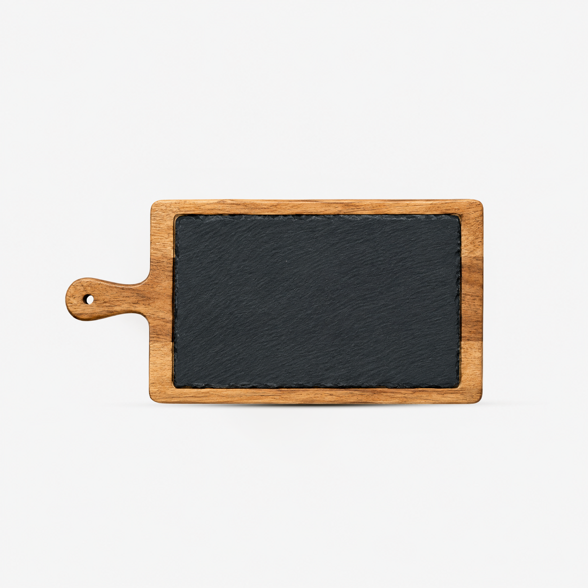 Kaya Wooden/Slate stone platter