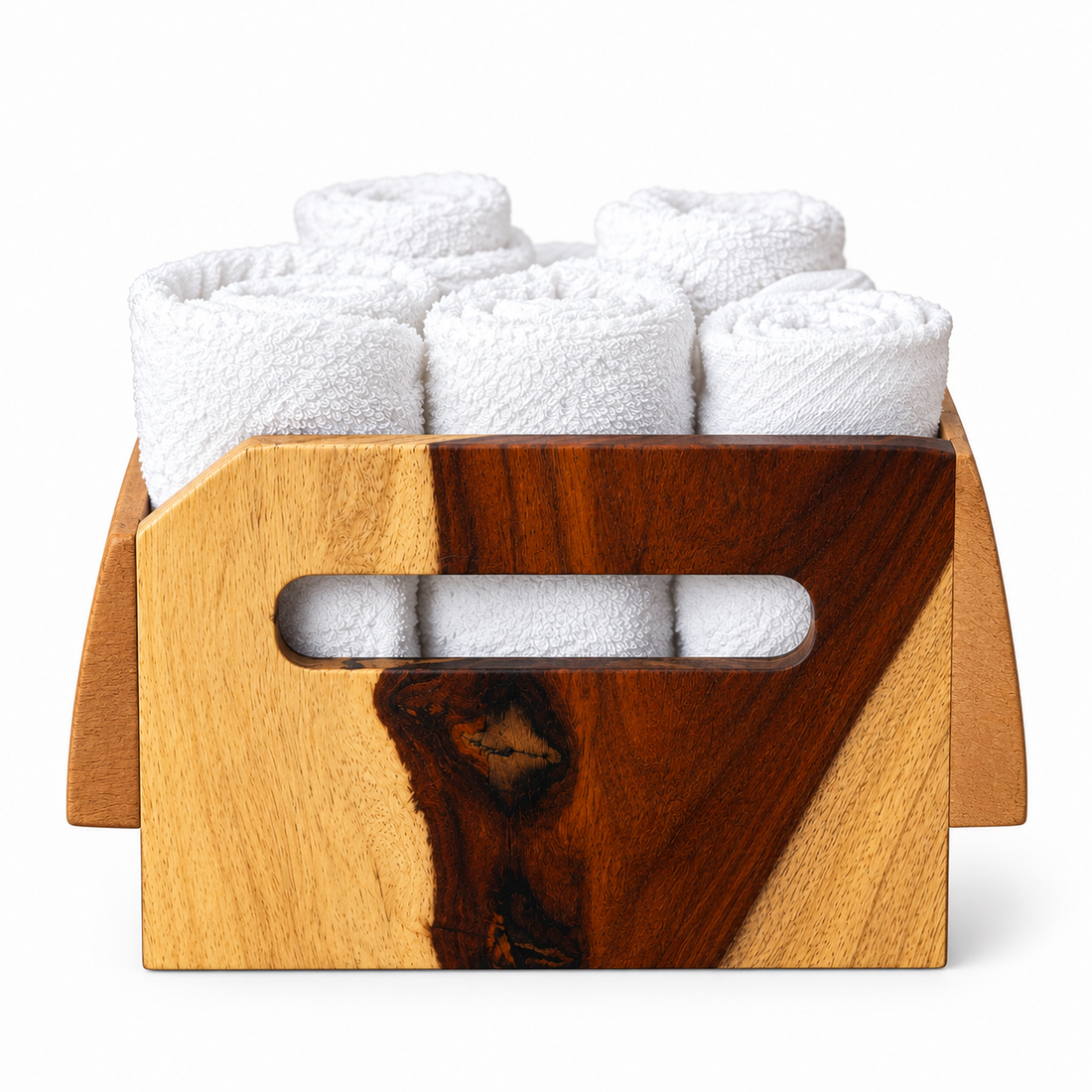 KAYA Wooden Towel Box