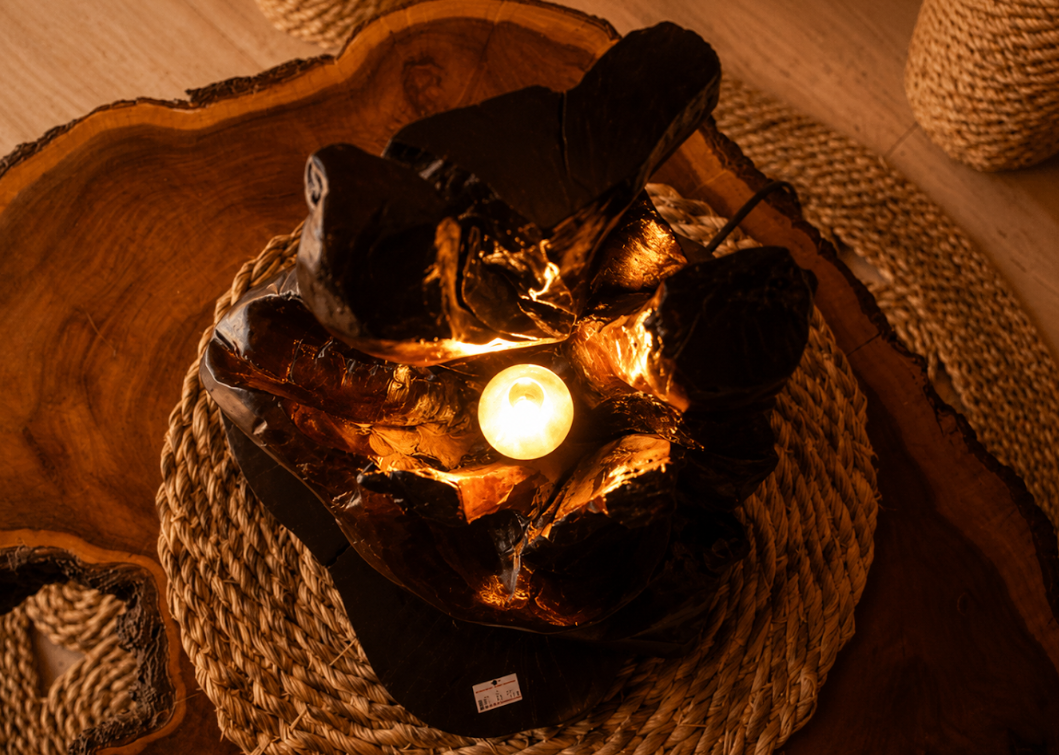 Kaya Volcano Table Lamp