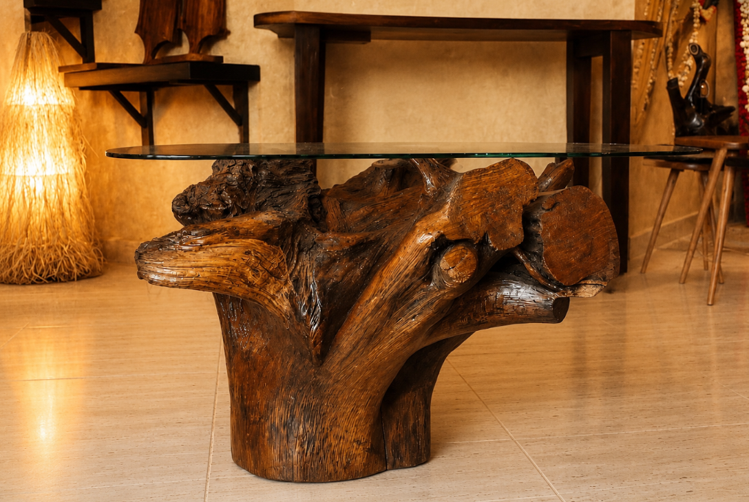 Kaya Olive Tree Root Table Only one