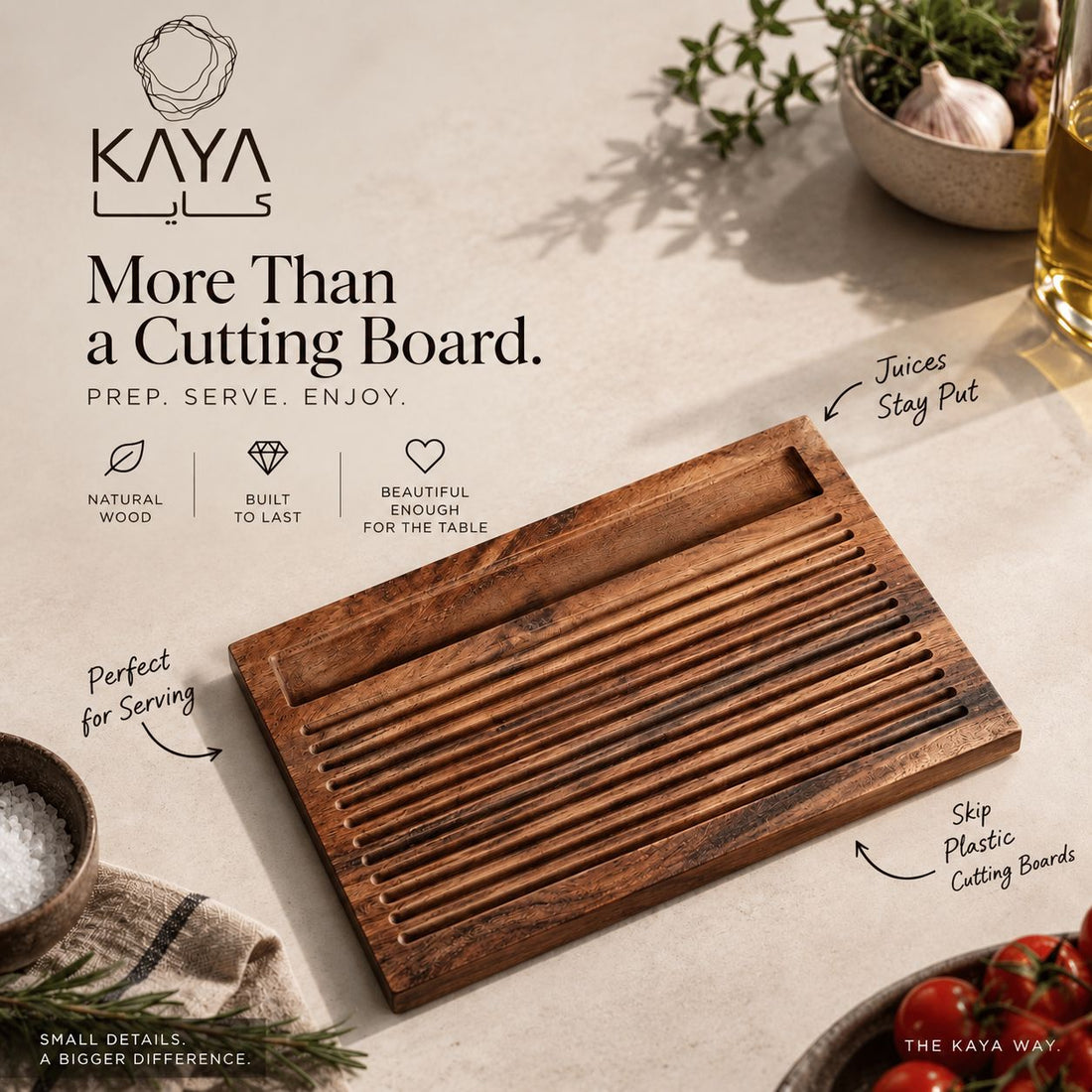 Kaya Cutting Board