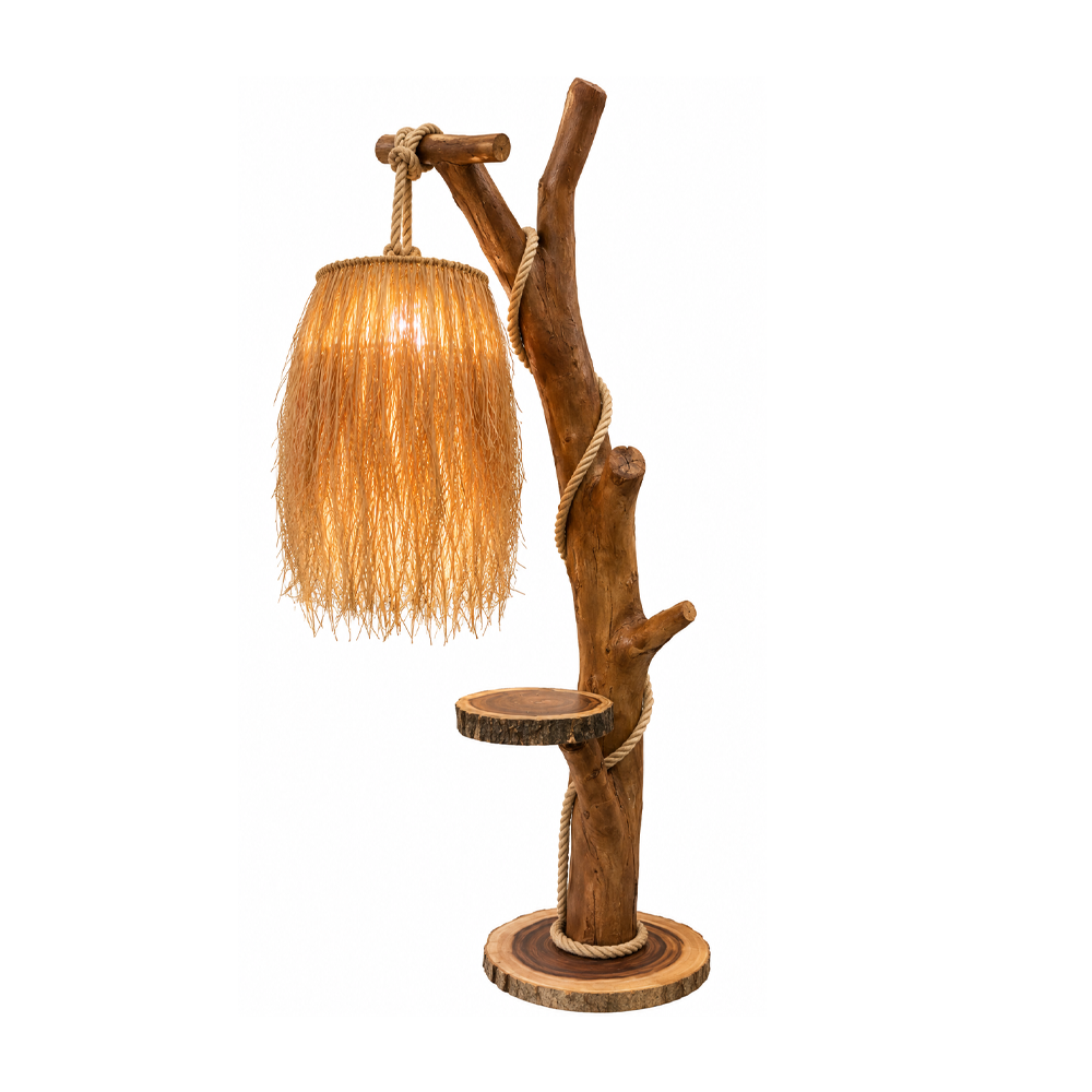 KAYA Wooden Floor Lamp
