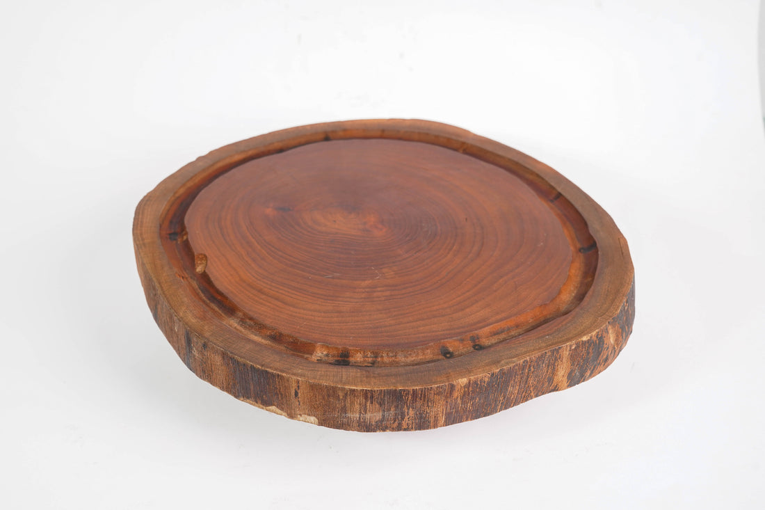 round wooden