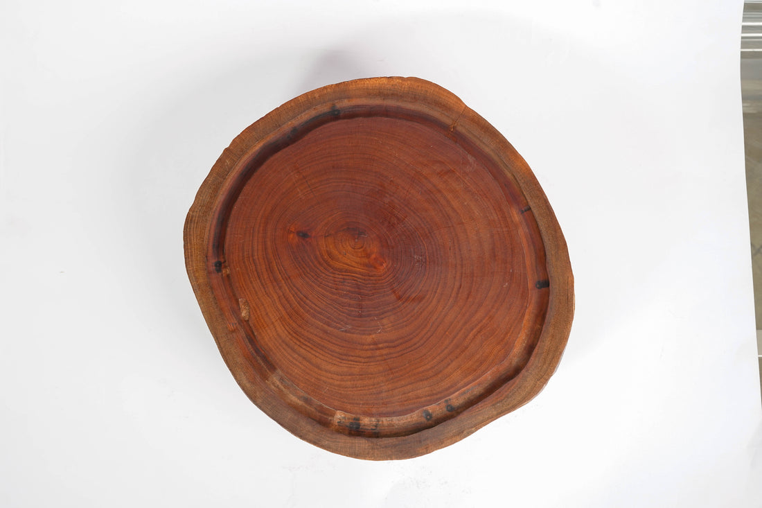 round wooden