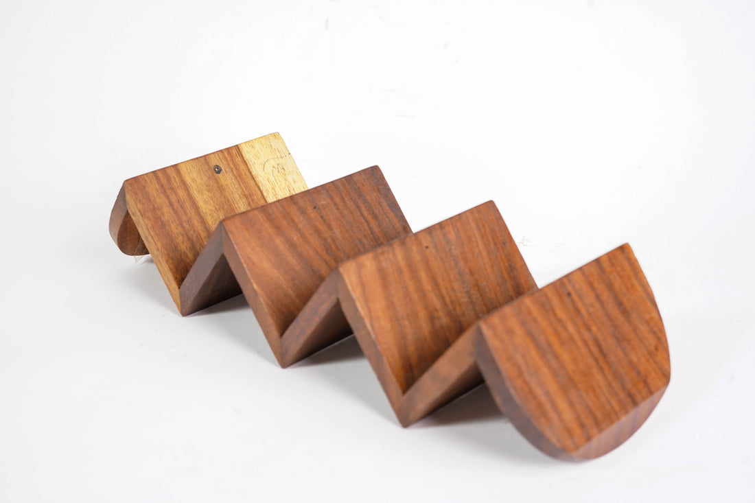 Kaya Taco Wooden Holder