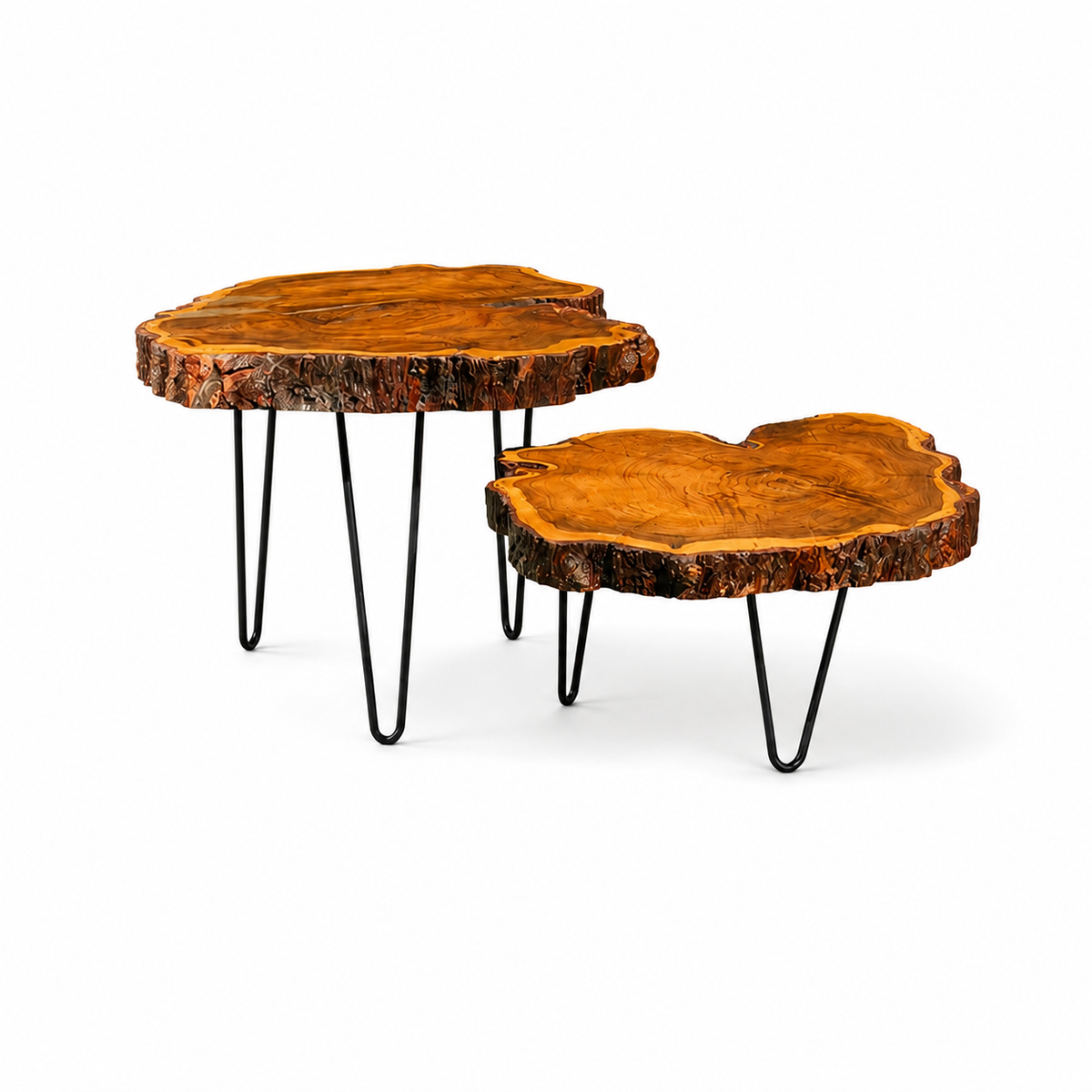 Kaya Sant Tree Table – Metal Legs