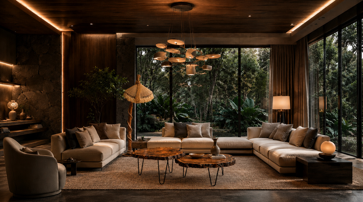 Kaya Sant Tree Table – Metal Legs