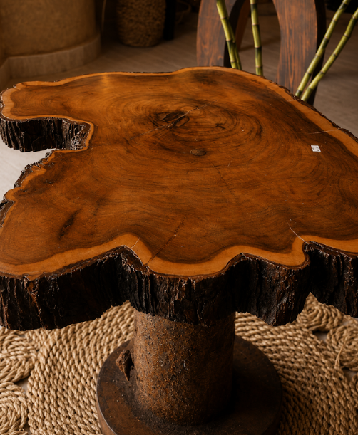 Kaya Sant Tree Table – Wooden Legs