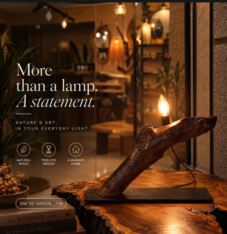 Kaya Thehand Table Lamp
