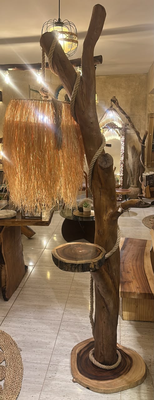 KAYA Wooden Floor Lamp
