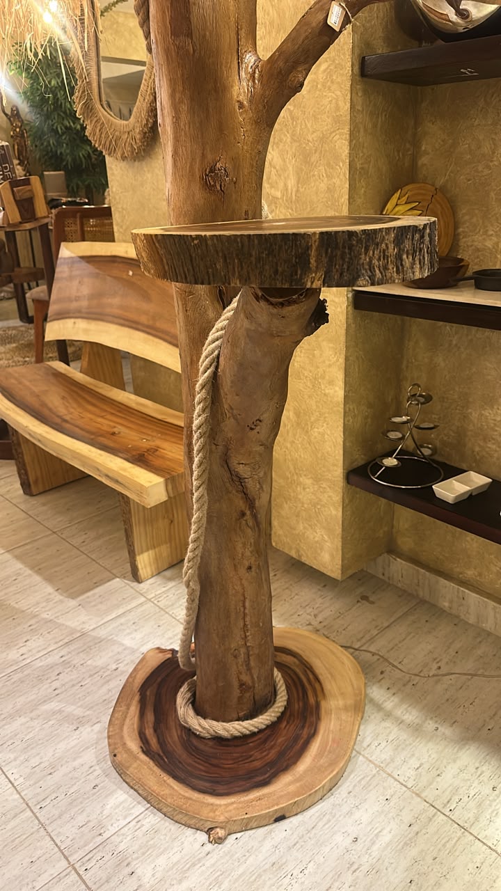 KAYA Wooden Floor Lamp