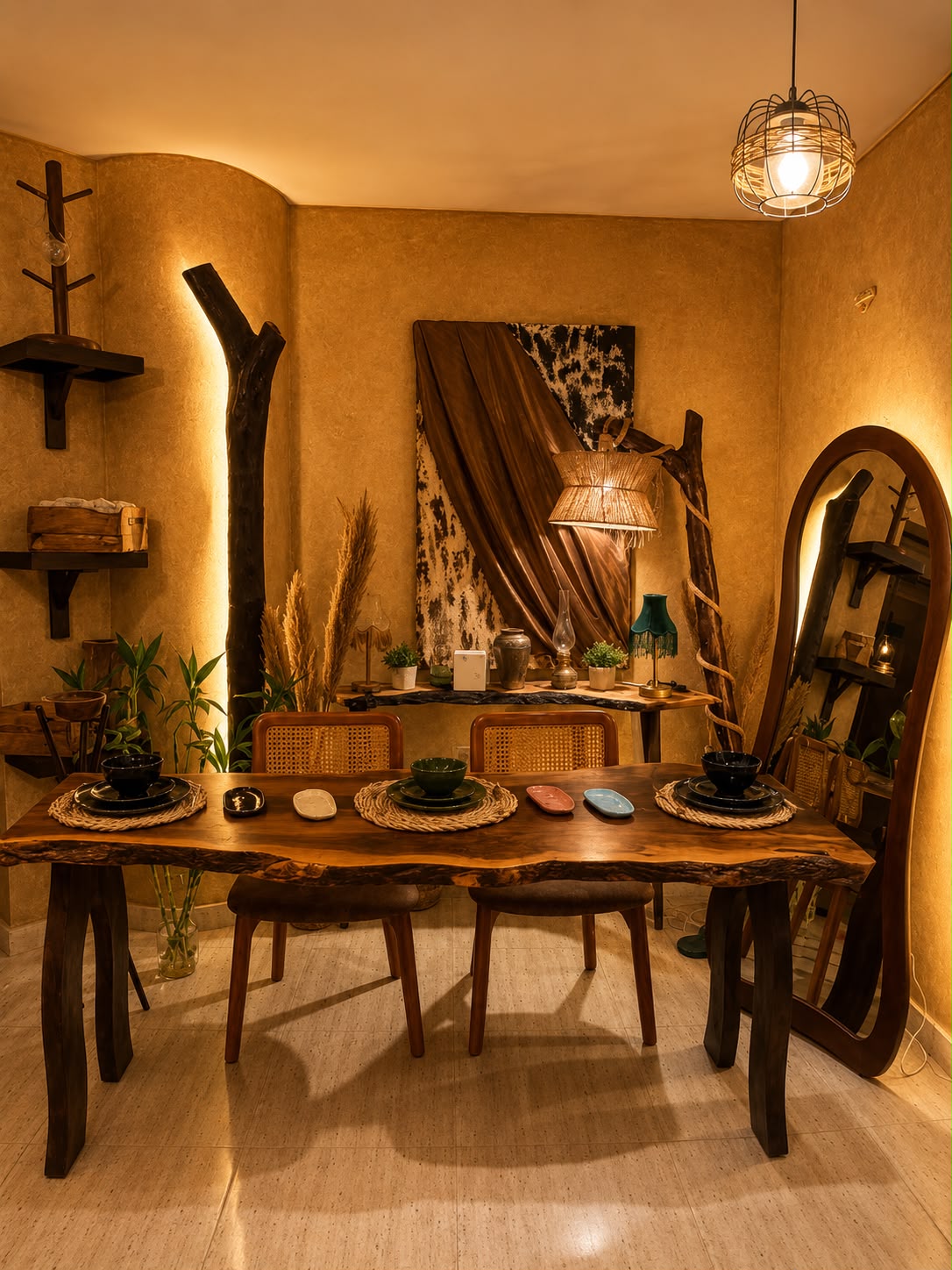 Kaya Dining Table – 6 Chairs